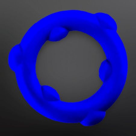 Silicone Cockring SPINNER Oxballs 25 mm Glacier Blue