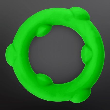 Cockring silicone SPINNER Oxballs 25 mm Vert Frog