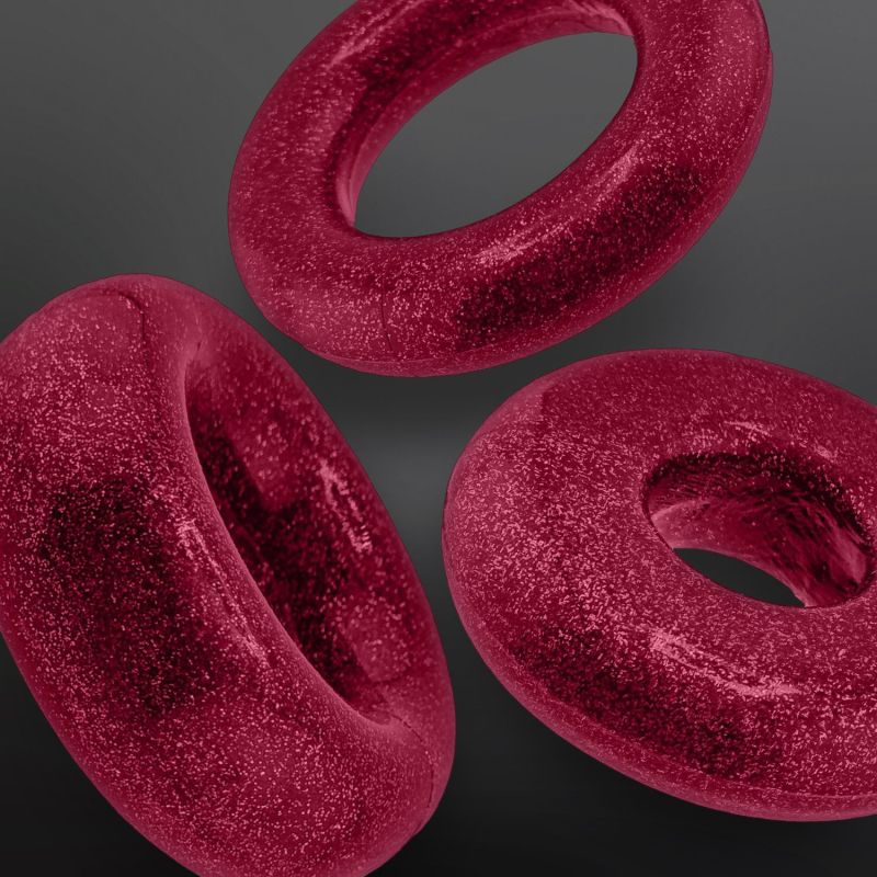 Cockrings Oxballs COCKPACK multi design 3-Pack Cherry Lips