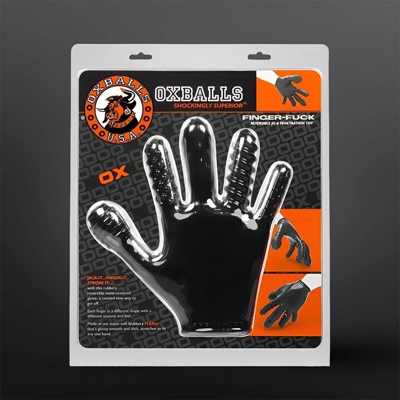 Rękawica do penetracji analnej Oxballs Finger Fuck Glove