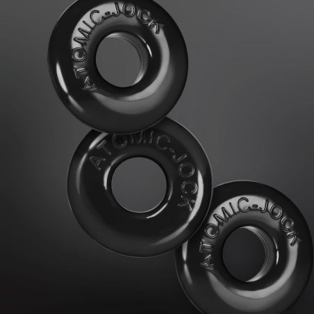 Cockring Oxballs RINGER schwarz 3er-Pack C-Ring